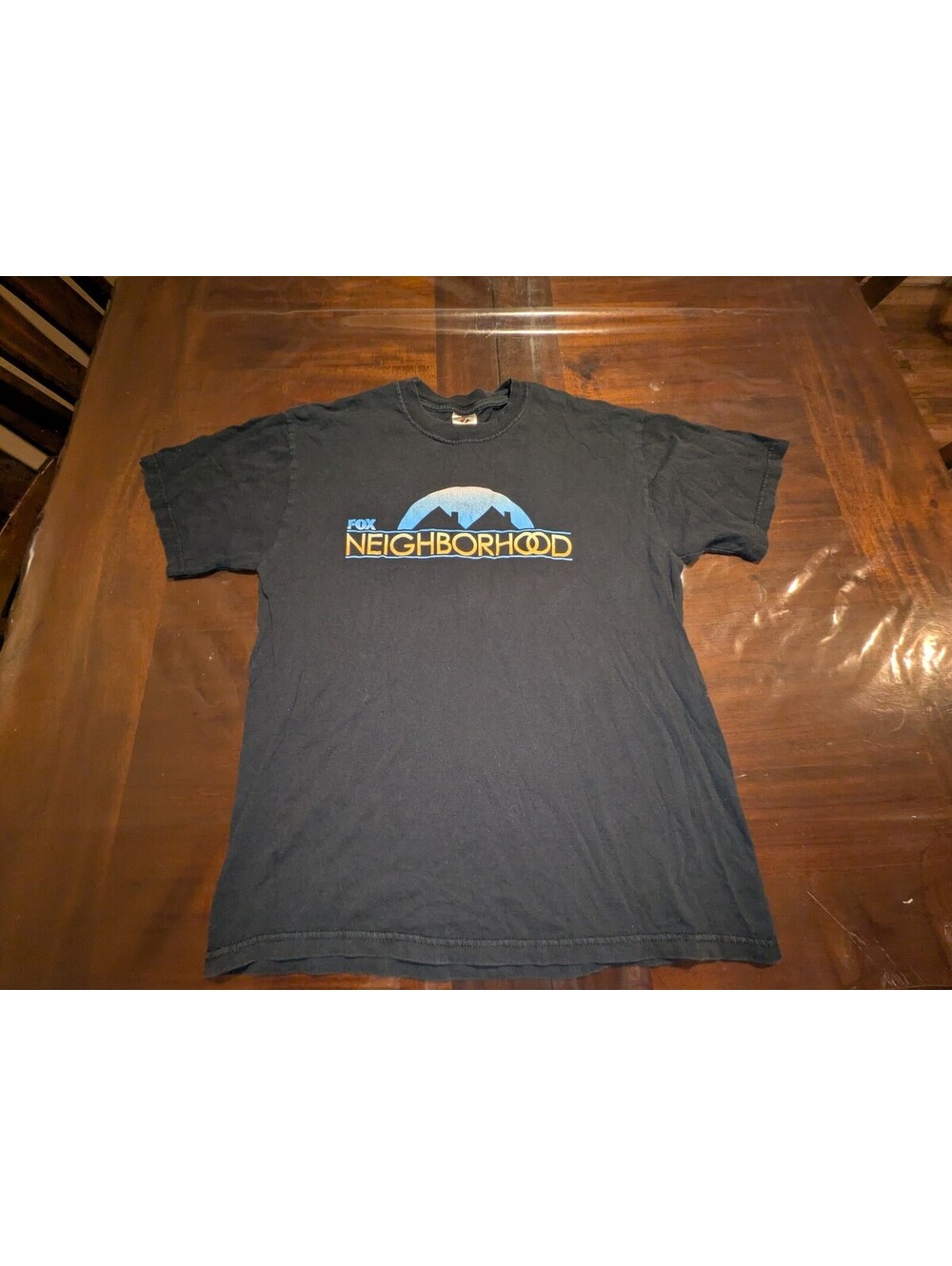 Fox Neighborhood Black Graphic T Shirt 2XL